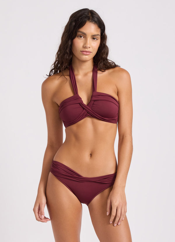 Dark Burgundy