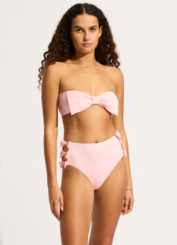 Beau Bow Front Bandeau - Blossom