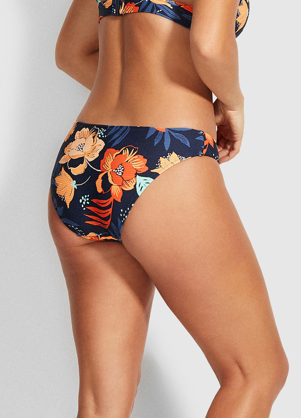 On Vacation Hipster Bikini Bottom - Indigo