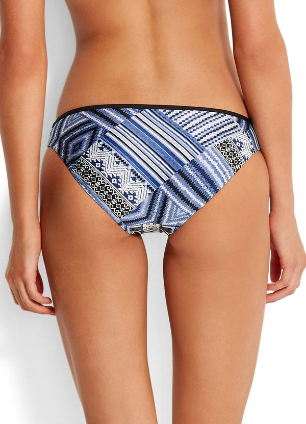 Desert Tribe Hipster Bikini Bottom - Bluestone