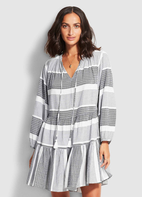Jacquard Dress - Black
