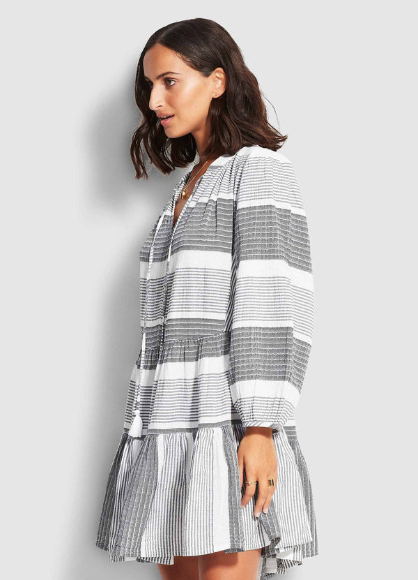 Jacquard Dress - Black