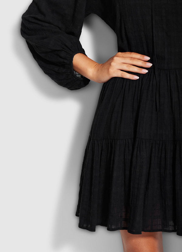 Drifter Tiered Dress - Black