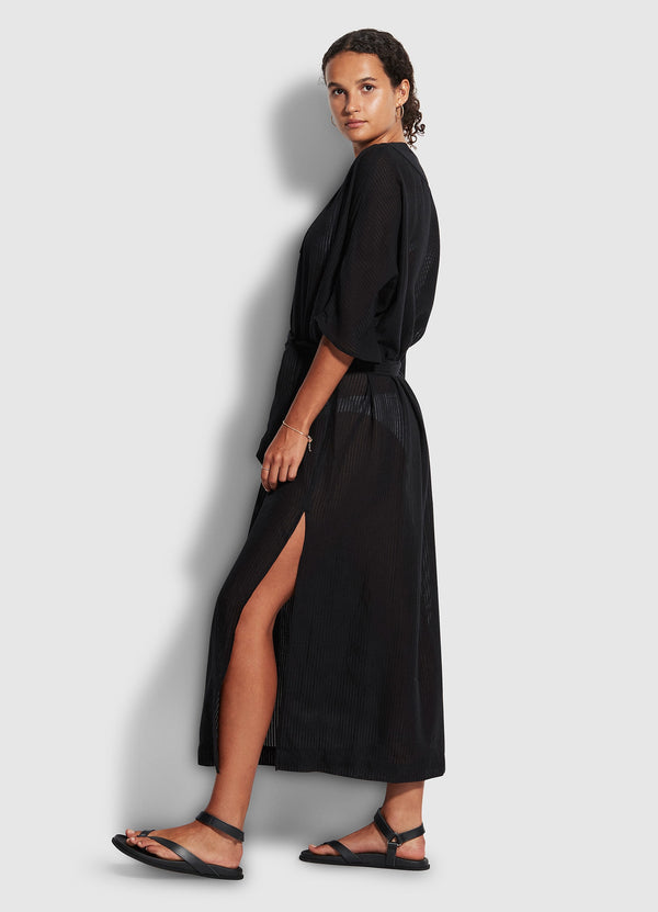 Longshore Kaftan - Black