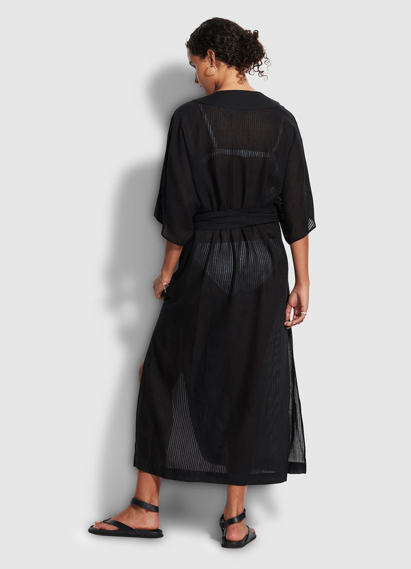 Longshore Kaftan - Black