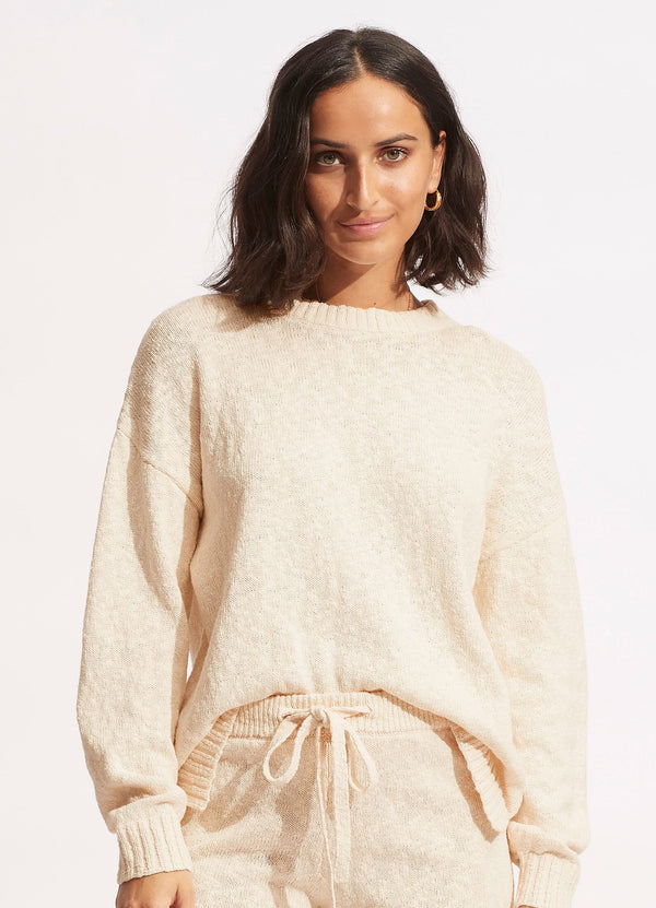 Boucle Sweater - Sand