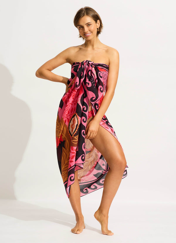 Atlantis Sarong - Paradise Pink