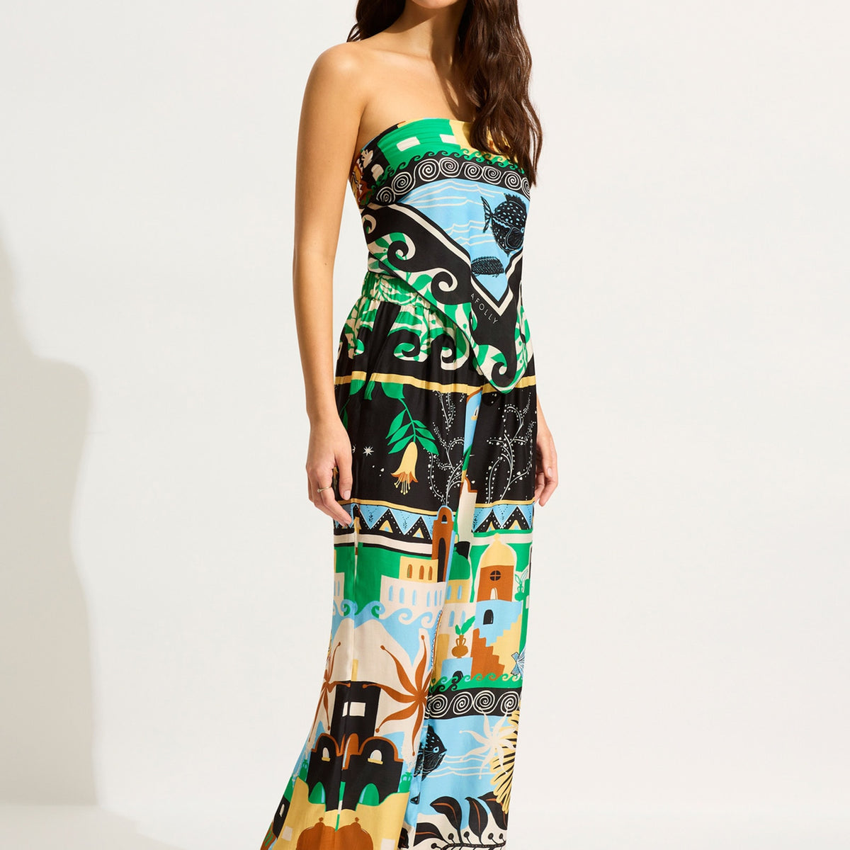 SCARF BELT WIDE LEG PANT AZUL ADVENTURES