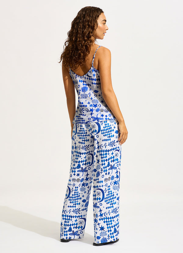 Corfu Cami Top - Azure