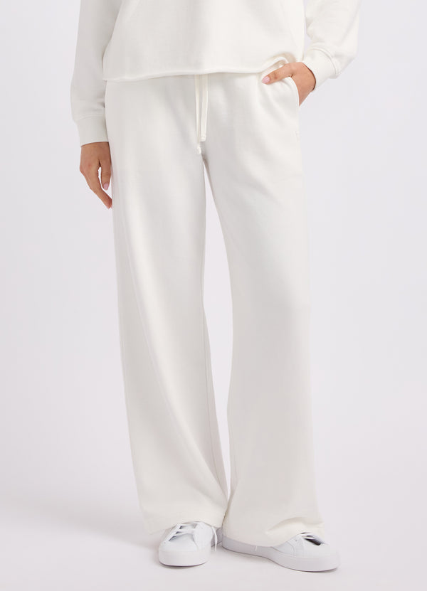 French Terry Wide Leg Pants