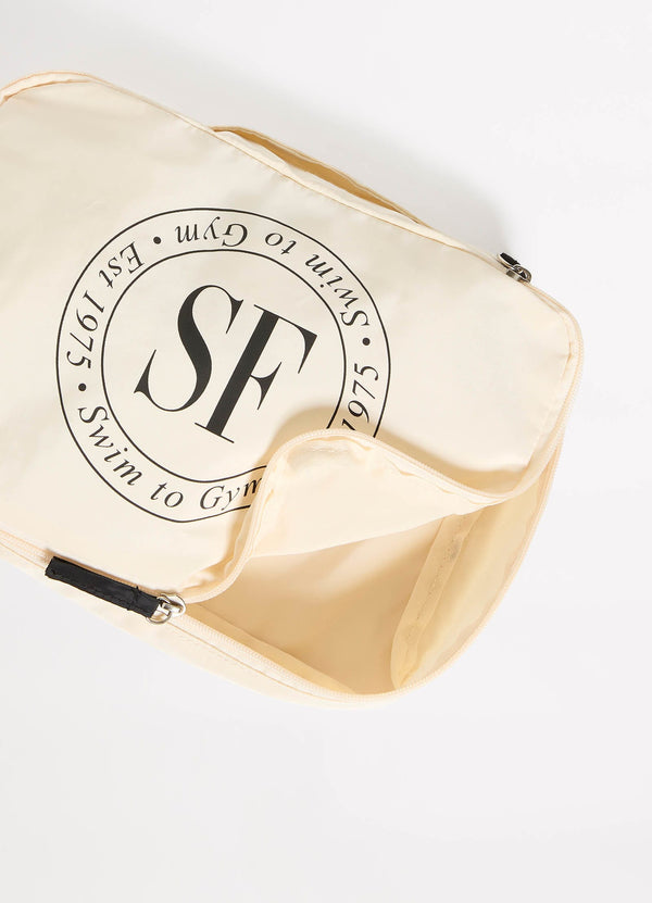 Foldable Packing Cubes - Ecru