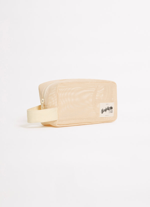 Carried Away Mesh Cosmetic Pouch