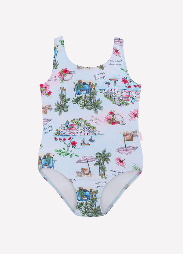 Secret Vacation Cut Out One Piece - Secret Vacay