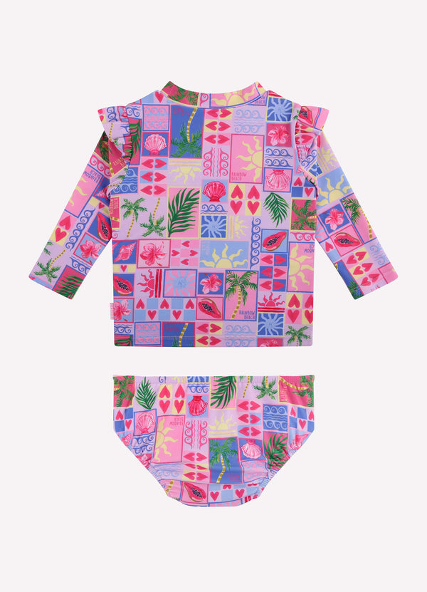 Rainbow Beach Rashie Set - Rainbow Beach