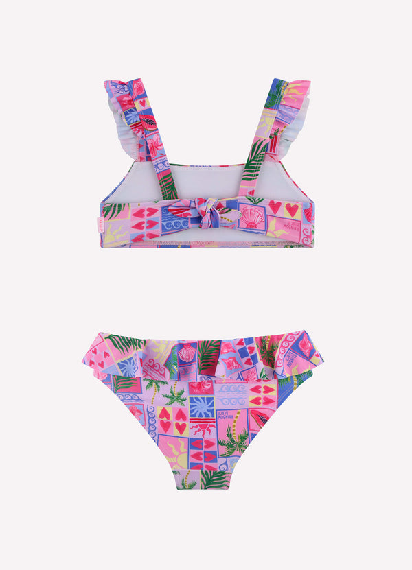 Rainbow Beach Frill Bikini - Rainbow Beach