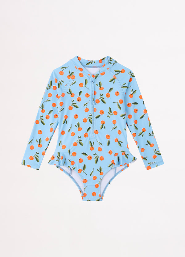 On Vacation Girls Paddlesuit - Blue Crush