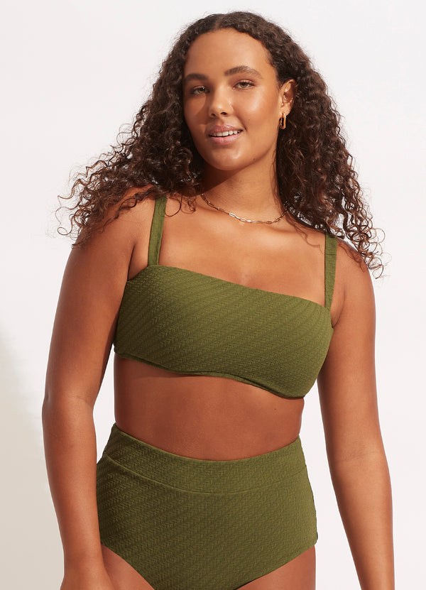 Willow Tank Bra - Avocado
