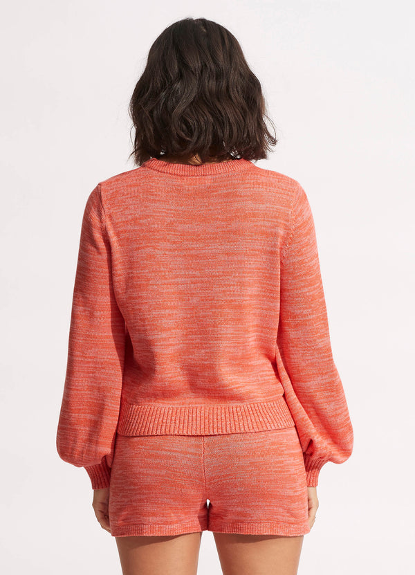 Maple Knit Short - Chintz Pink