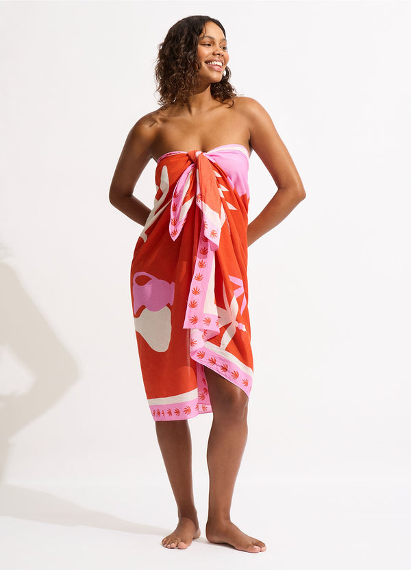 La Palma Sarong - Tamarillo