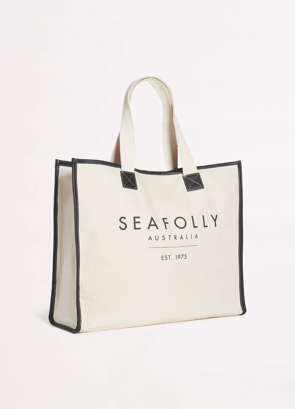 Canvas Tote Bag - Black