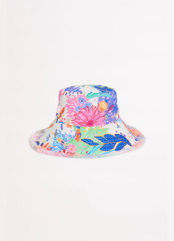 Under The Sea Bucket Hat - White