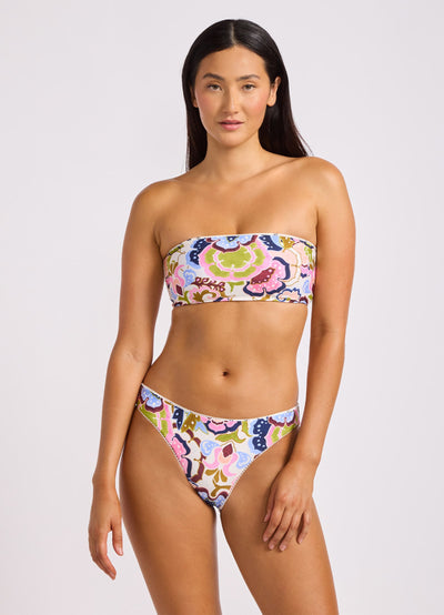 Sea Blossom Tube Bikini Top