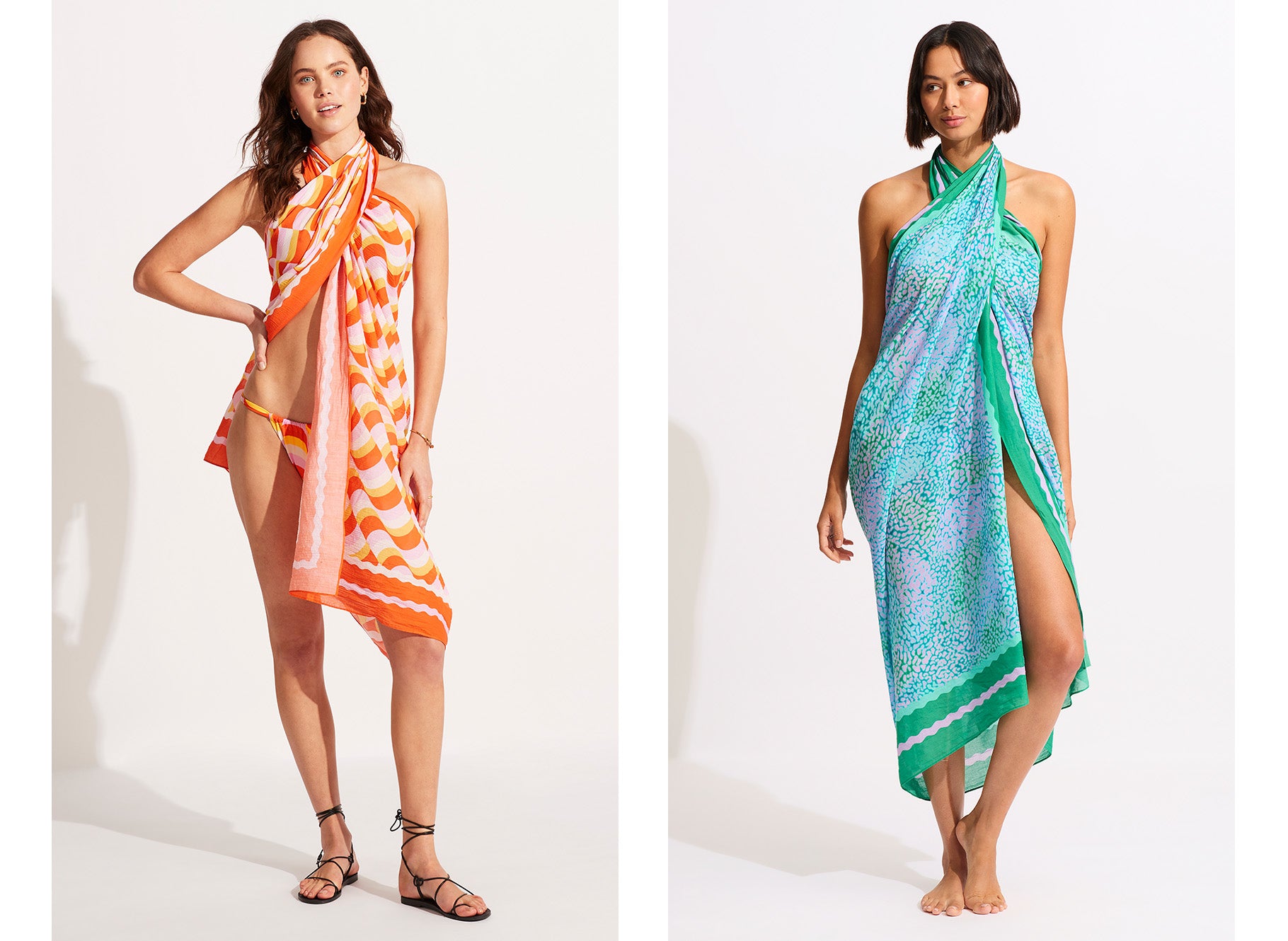 Sarong sales into dress