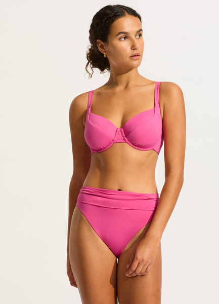 Seafolly Collective DD Cup Underwire Bikini Top - Hot Pink – Seafolly  United Kingdom