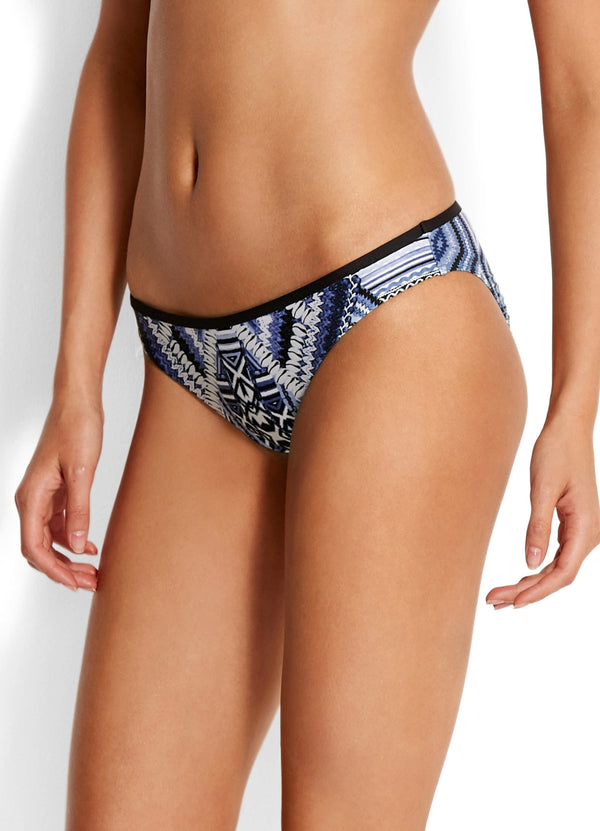 Desert Tribe Hipster Bikini Bottom - Bluestone