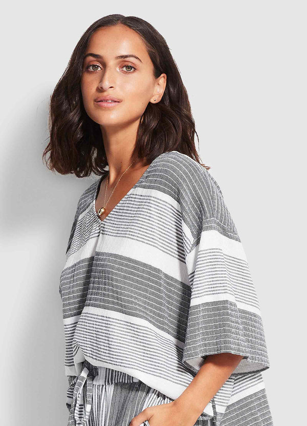 Jacquard Top  - Black
