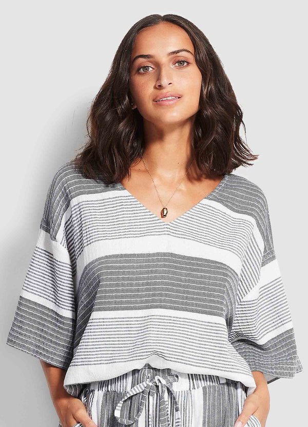 Jacquard Top  - Black