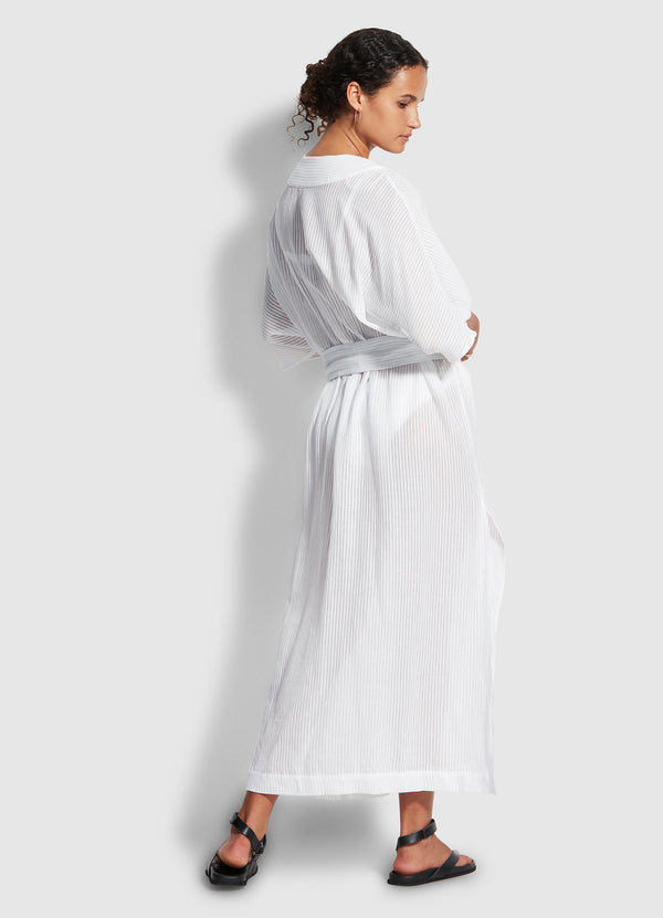 Longshore Kaftan   - White