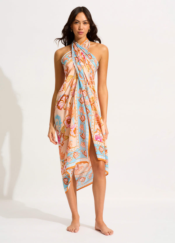 Spring Festival Sarong - Nectar