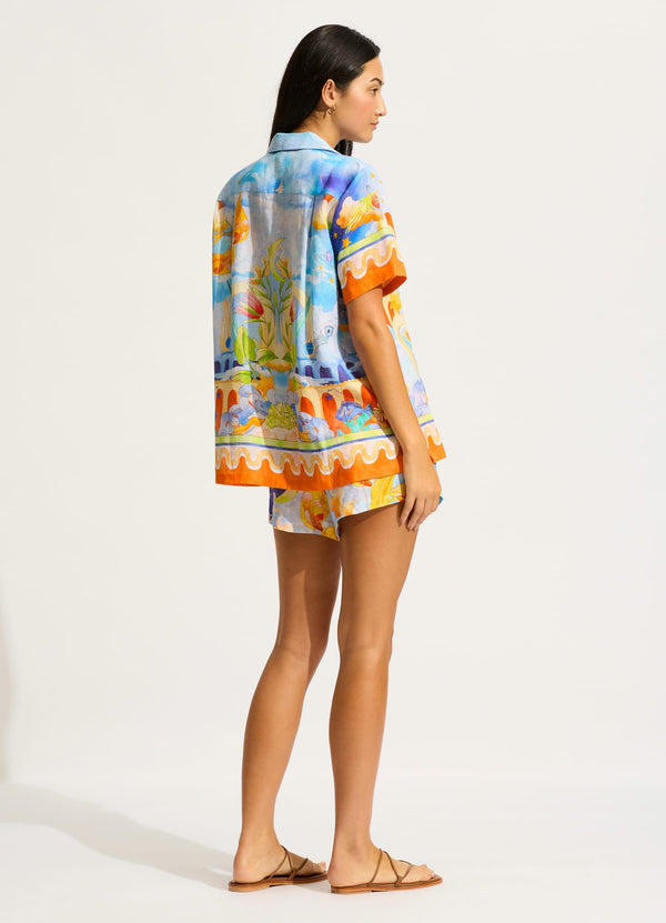 Aquarius Short - Turquoise