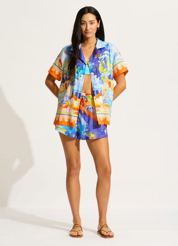 Aquarius Short - Turquoise