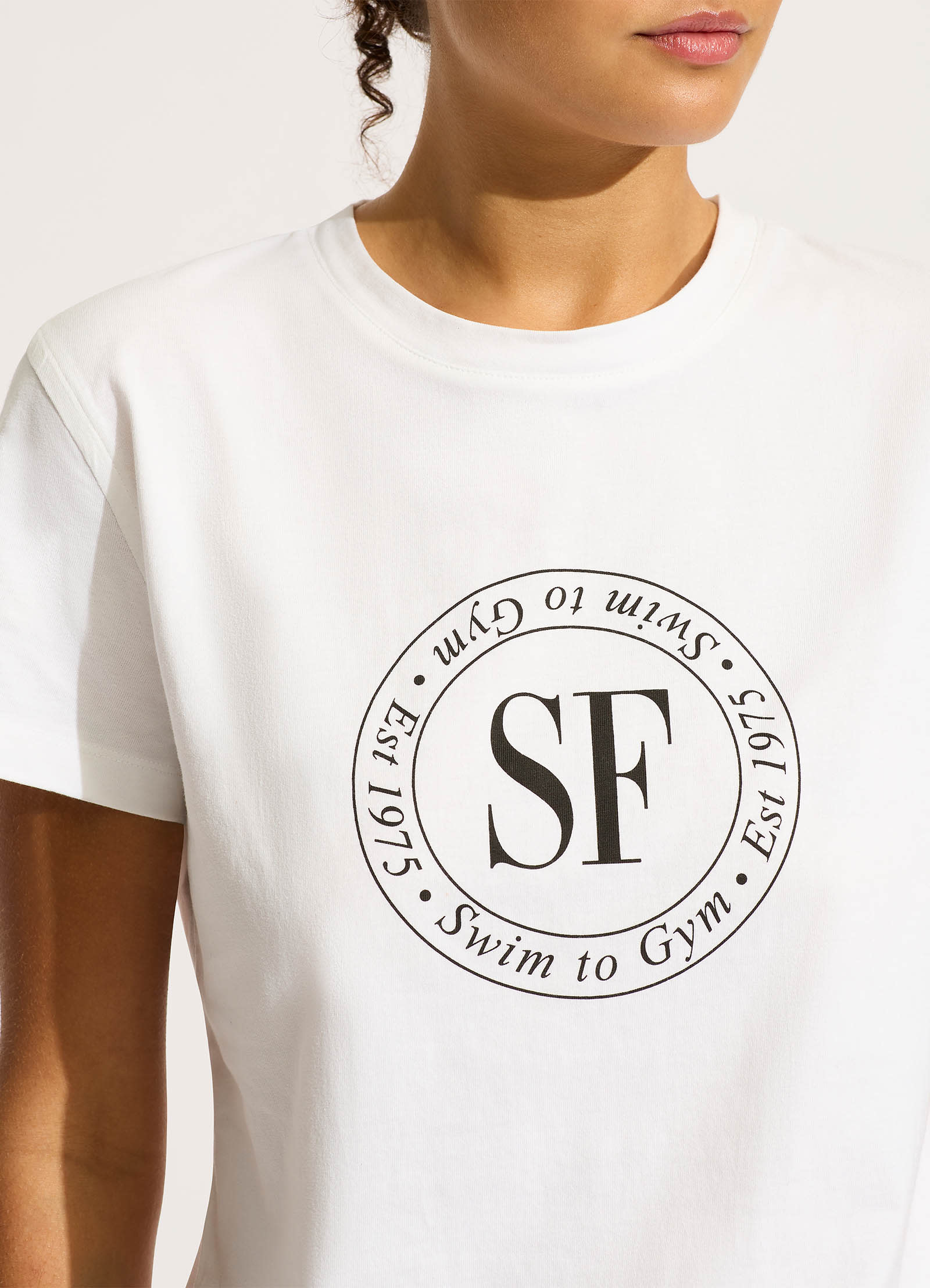 トップス SEA Sulfer Heritage S/S Tee / WHITE Heritage T-Shirt - White – Seafolly United Kingdom