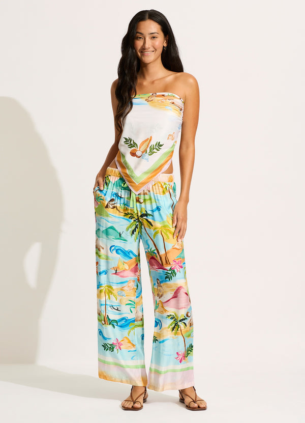 South Pacific Scarf - Ecru