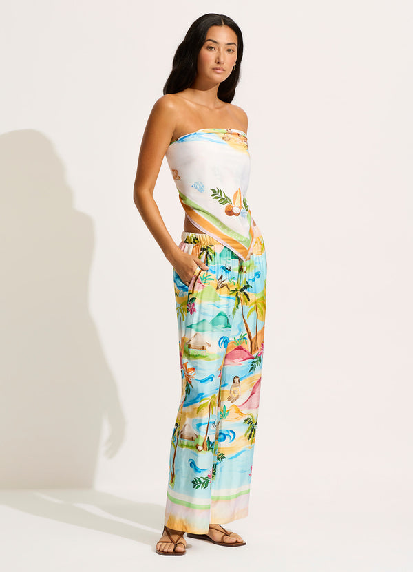 South Pacific Scarf - Ecru