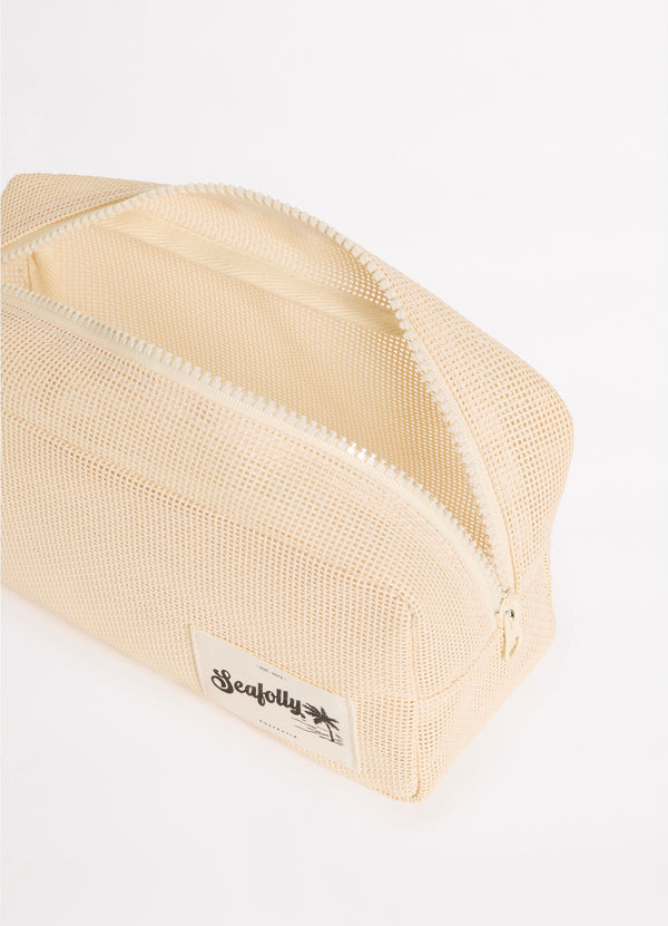 Carried Away Mesh Cosmetic Pouch