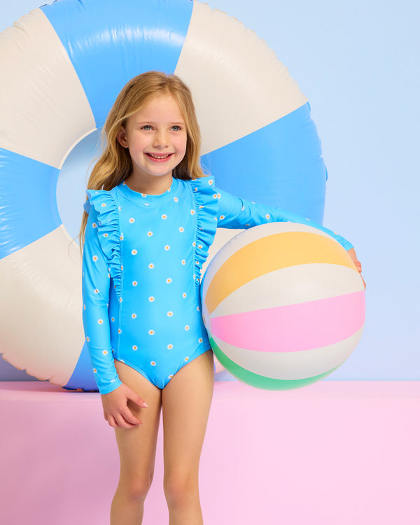Daisy Chain Frill Paddlesuit