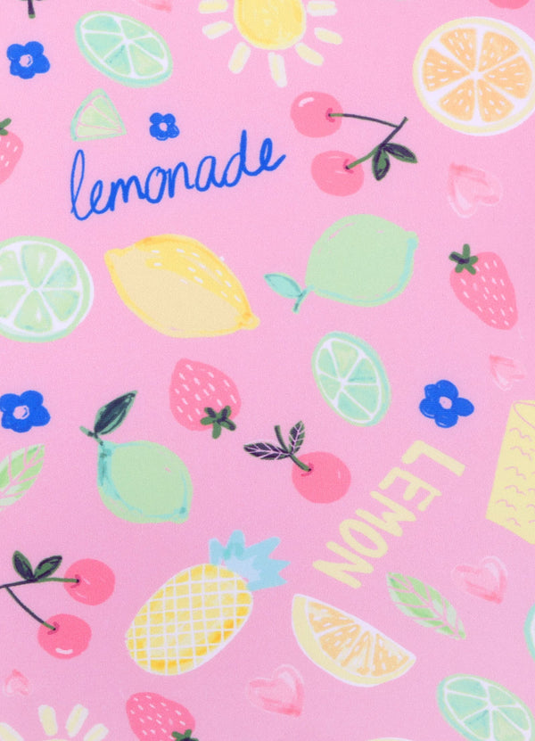 Lemon Lime Flounce Sunsuit - Lemon Lime