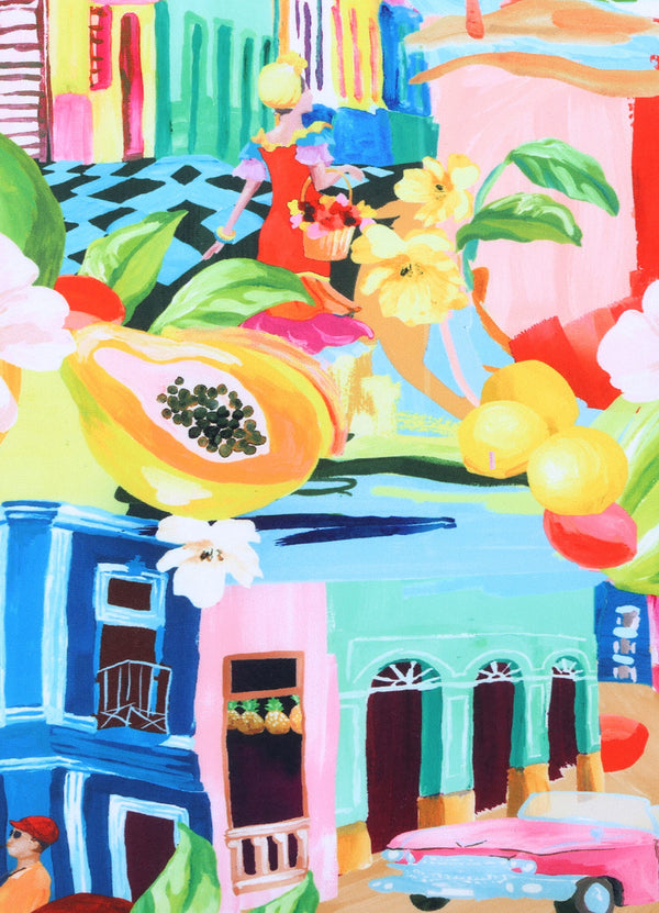 Cuba Flounce Sunsuit - Cuba