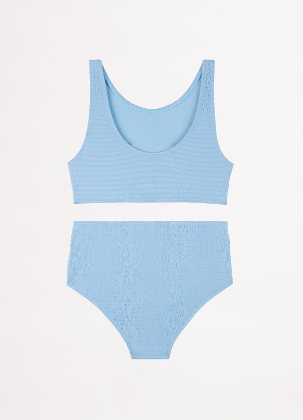 Girls Summer Vacay Bikini Set - Powder Blue