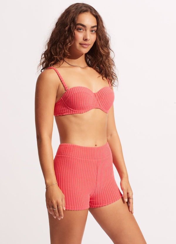 Havana Bustier Bra - Sun Kissed Coral