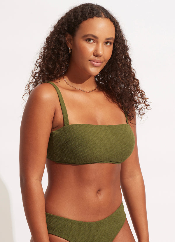 Willow Tank Bra  - Avocado