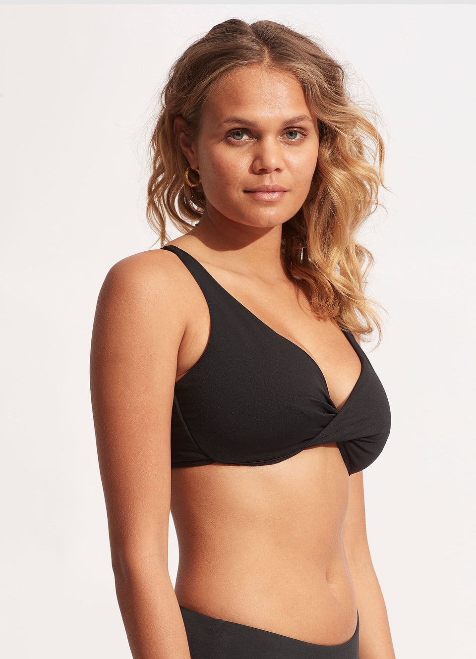 Seafolly Collective Halter Bra - Black – Seafolly United Kingdom