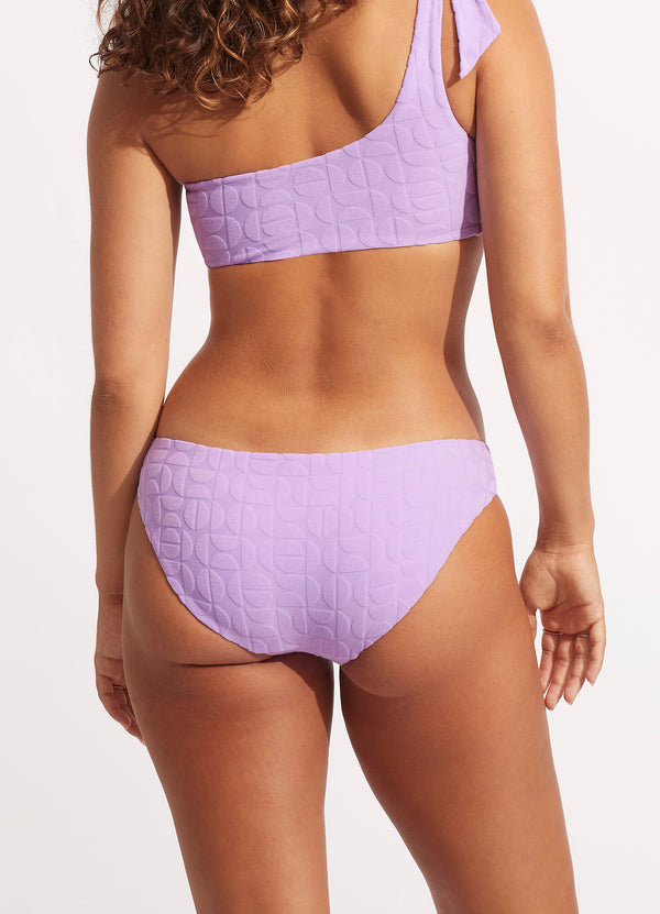Capri Hipster Bikini Bottom - Wild Rose
