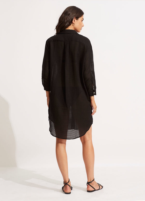 Longshore Cover Up - Black