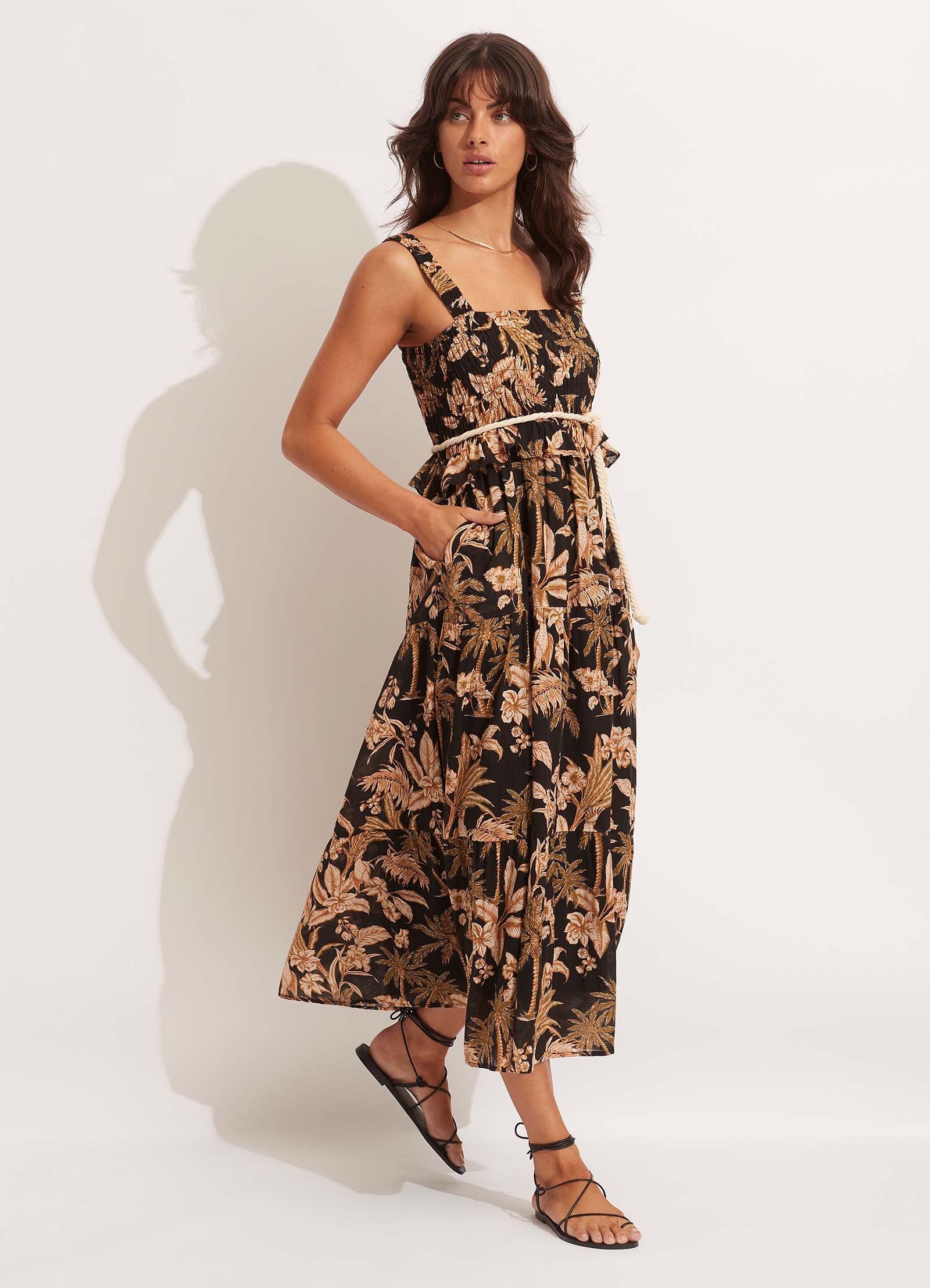 Free people hot sale castaway midi dress