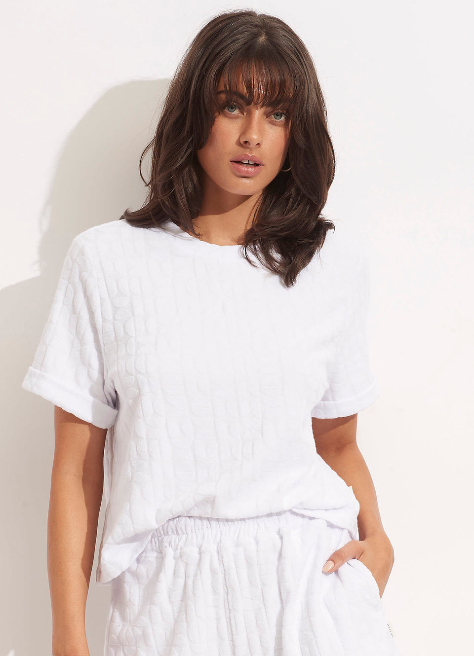 Capri Terry Dress - White – Seafolly United Kingdom